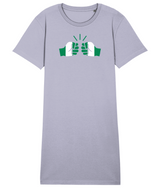 We Run Tings, Nigeria, Organic Cotton T-Shirt Dress