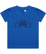 We Run Tings, Original, Baby/Toddler Cotton T-Shirt, Black Logo, Various Colours