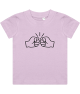 We Run Tings, Original, Baby/Toddler Cotton T-Shirt, Black Logo, Various Colours