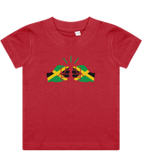 We Run Tings, Jamaica, Baby/Toddler Cotton T-Shirt, Various Colours
