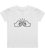 We Run Tings, Original, Baby/Toddler Cotton T-Shirt, Black Logo, Various Colours