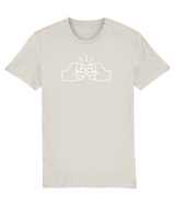 We Run Tings, Original, Organic Ring Spun Cotton T-Shirt, White Centre Logo