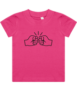 We Run Tings, Original, Baby/Toddler Cotton T-Shirt, Black Logo, Various Colours