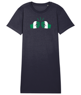 We Run Tings, Nigeria, Organic Cotton T-Shirt Dress