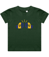 We Run Tings, Barbados, Baby/Toddler Cotton T-Shirt, Various Colours