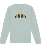 We Run Tings, Barbados, Organic Ring-Spun Cotton, Crew Sweater