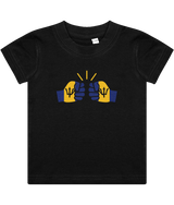 We Run Tings, Barbados, Baby/Toddler Cotton T-Shirt, Various Colours