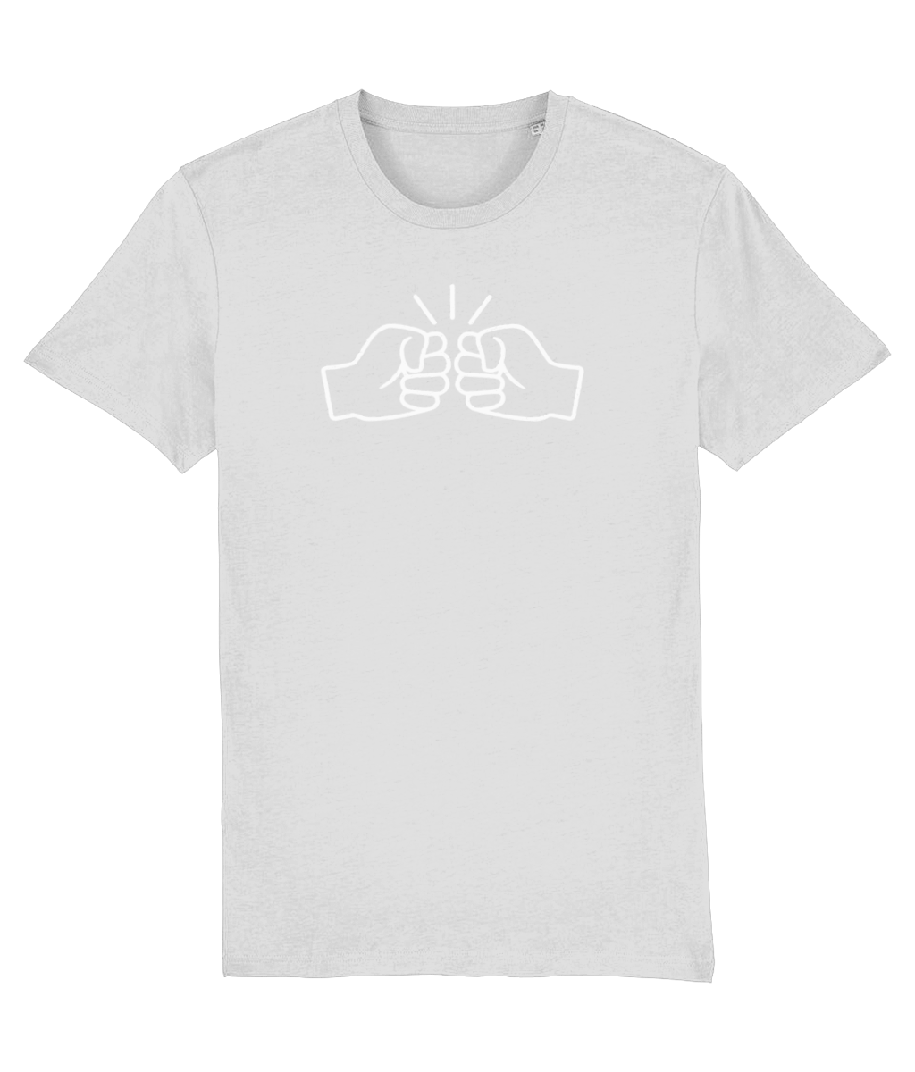 We Run Tings, Original White Logo, Organic Ring Spun Cotton T-Shirt
