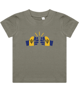 We Run Tings, Barbados, Baby/Toddler Cotton T-Shirt, Various Colours