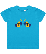 We Run Tings, Barbados, Baby/Toddler Cotton T-Shirt, Various Colours