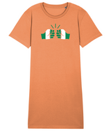 We Run Tings, Nigeria, Organic Cotton T-Shirt Dress
