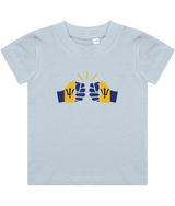 We Run Tings, Barbados, Baby/Toddler Cotton T-Shirt, Various Colours