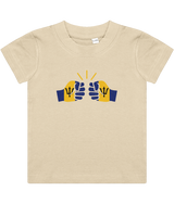 We Run Tings, Barbados, Baby/Toddler Cotton T-Shirt, Various Colours