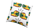 We Run Tings, Grenada, Throw, Pillow, Cushion, White, 40 x 40cm