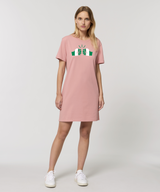 We Run Tings, Nigeria, Organic Cotton T-Shirt Dress