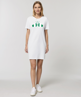 We Run Tings, Nigeria, Organic Cotton T-Shirt Dress