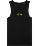 We Run Tings,  St. Vincent, Men's, Organic Cotton, Tank/Vest Top, Small Centre Logo