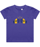 We Run Tings, Barbados, Baby/Toddler Cotton T-Shirt, Various Colours