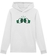 We Run Tings, Nigeria, Unisex, Organic Ring-Spun Combed Cotton Hoodie, No Pouch