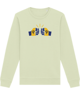 We Run Tings, Barbados, Organic Ring-Spun Cotton, Crew Sweater, Various Colours