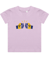 We Run Tings, Barbados, Baby/Toddler Cotton T-Shirt, Various Colours