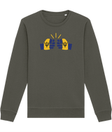 We Run Tings, Barbados, Organic Ring-Spun Cotton, Crew Sweater, Various Colours
