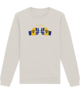 We Run Tings, Barbados, Organic Ring-Spun Cotton, Crew Sweater, Various Colours