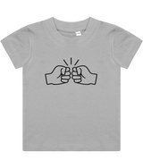 We Run Tings, Original, Baby/Toddler Cotton T-Shirt, Black Logo, Various Colours