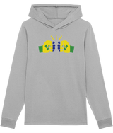 We Run Tings, St Vincent, Unisex, Organic Ring-Spun Combed Cotton Hoodie