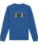 We Run Tings, Barbados, Organic Ring-Spun Cotton, Crew Sweater, Various Colours