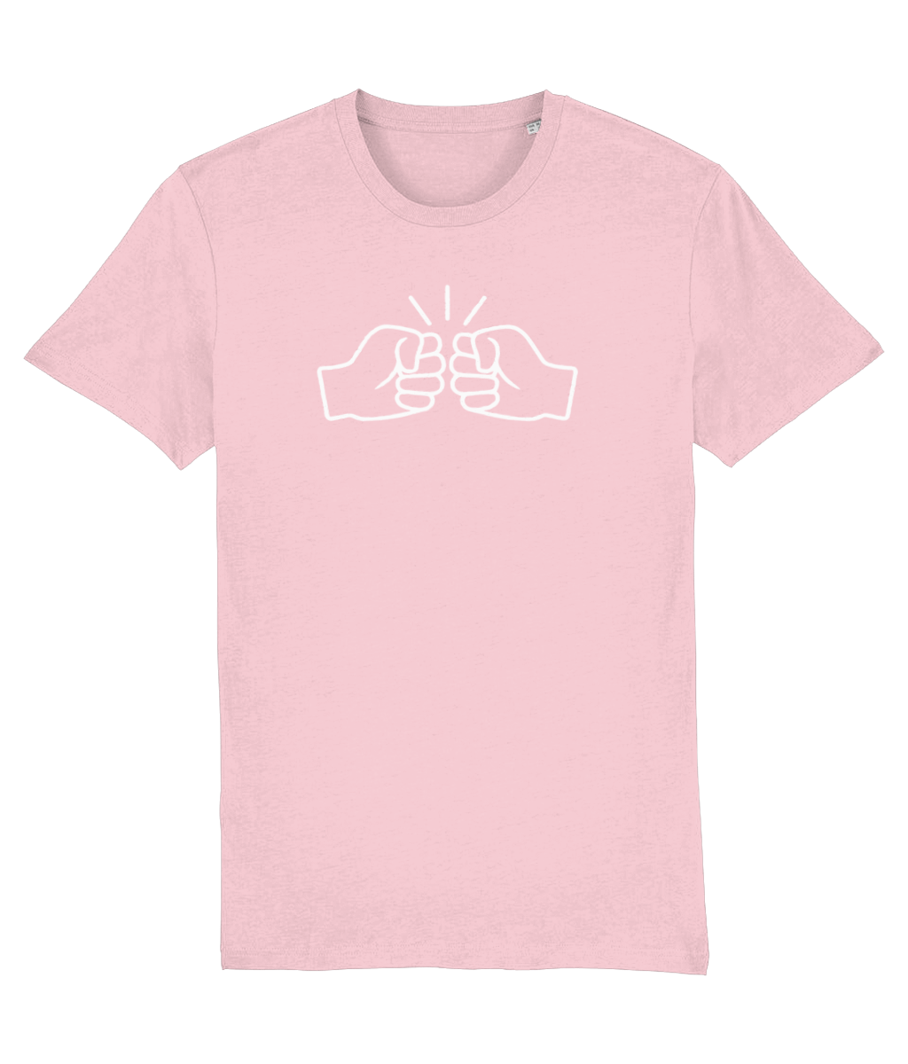 We Run Tings, Original White Logo, Organic Ring Spun Cotton T-Shirt