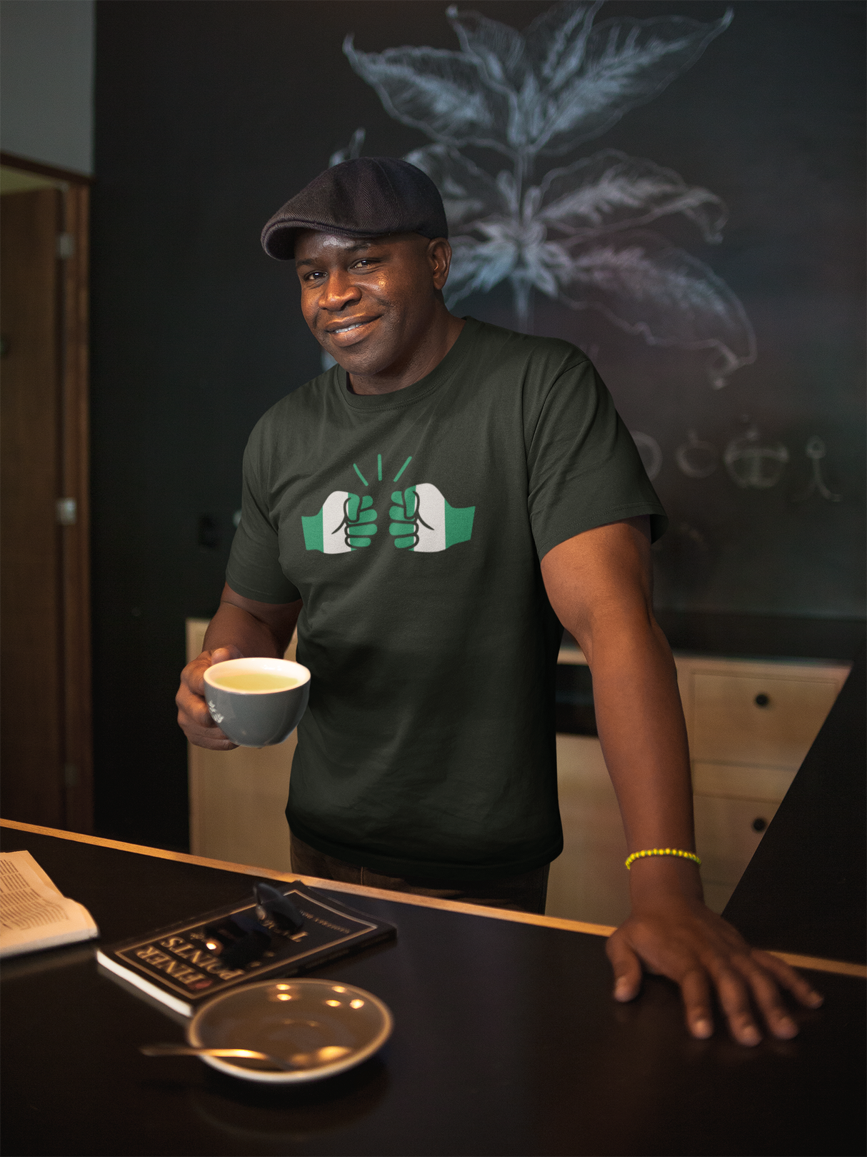 We Run Tings, Nigeria, T-Shirt, Centre Logo