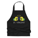 We Run Tings, St. Vincent, Black, Apron