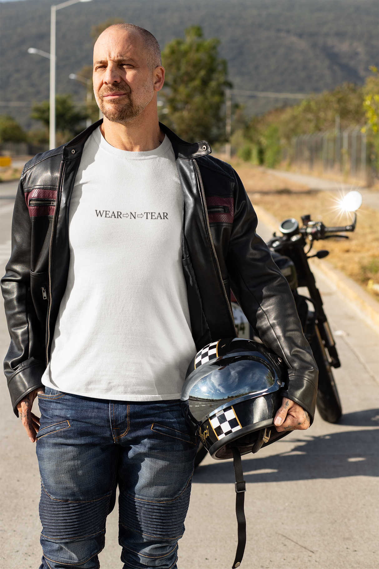 Wear N Tear Basic Cotton Men's T-Shirt, Various Colours